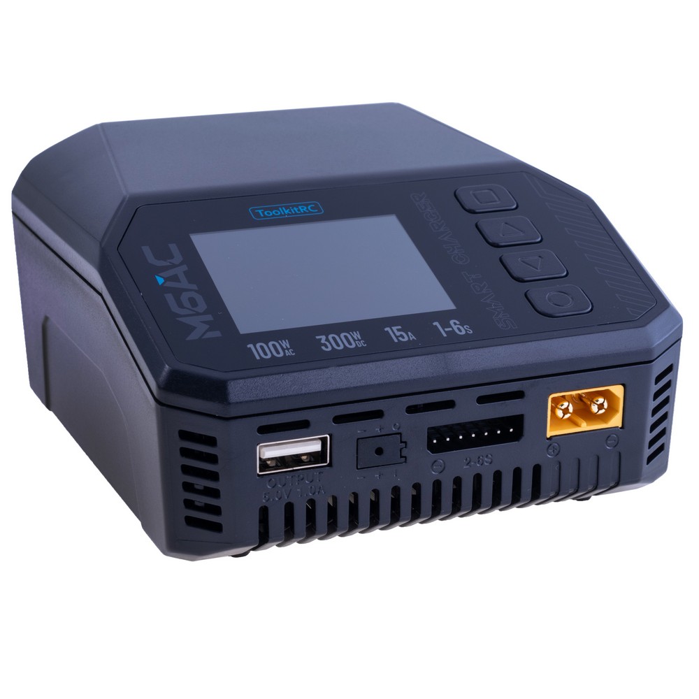 M6AC зарядний пристрій (M6AC – ToolkitRC)