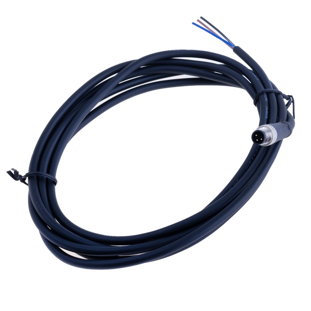 Роз’єм M8 3-pin для датчиків  "Тато" на проводі 2м.