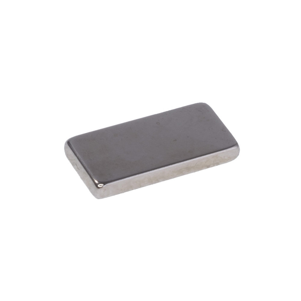 Neodym Magnet, Block 15 x 7 x 2 mm (N50), Ni+Cu+Ni (Nickel)