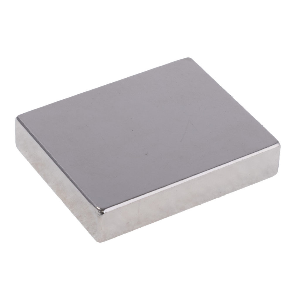 Neodym Magnet, Quader Block 50 х 40 х 10 mm (N38), Ni+Cu+Ni (Nickel) Neodym Magnet, Quader Block 50 х 40 х 10 mm (N38), Ni+Cu+Ni (Nickel)