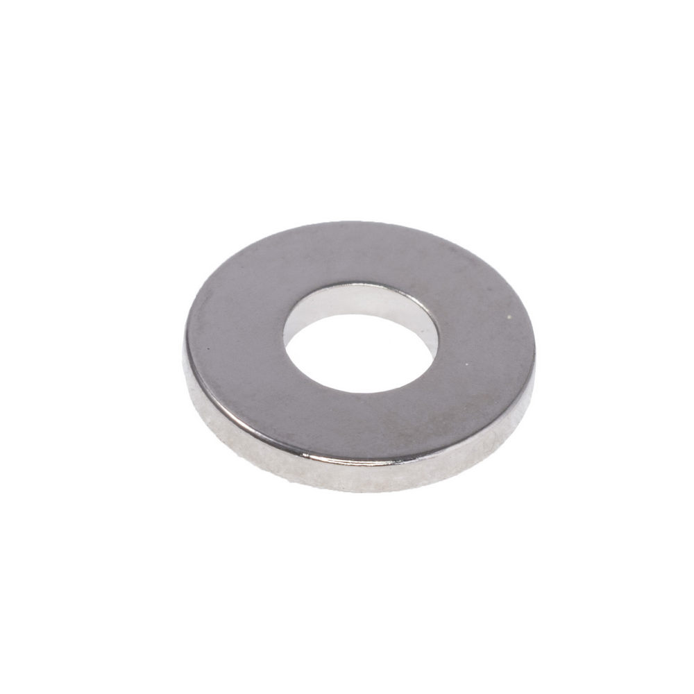 Neodym Starker Ringmagnet Ø15 x Ø6.5 x 2mm N38 vernickelt 1.0 kg