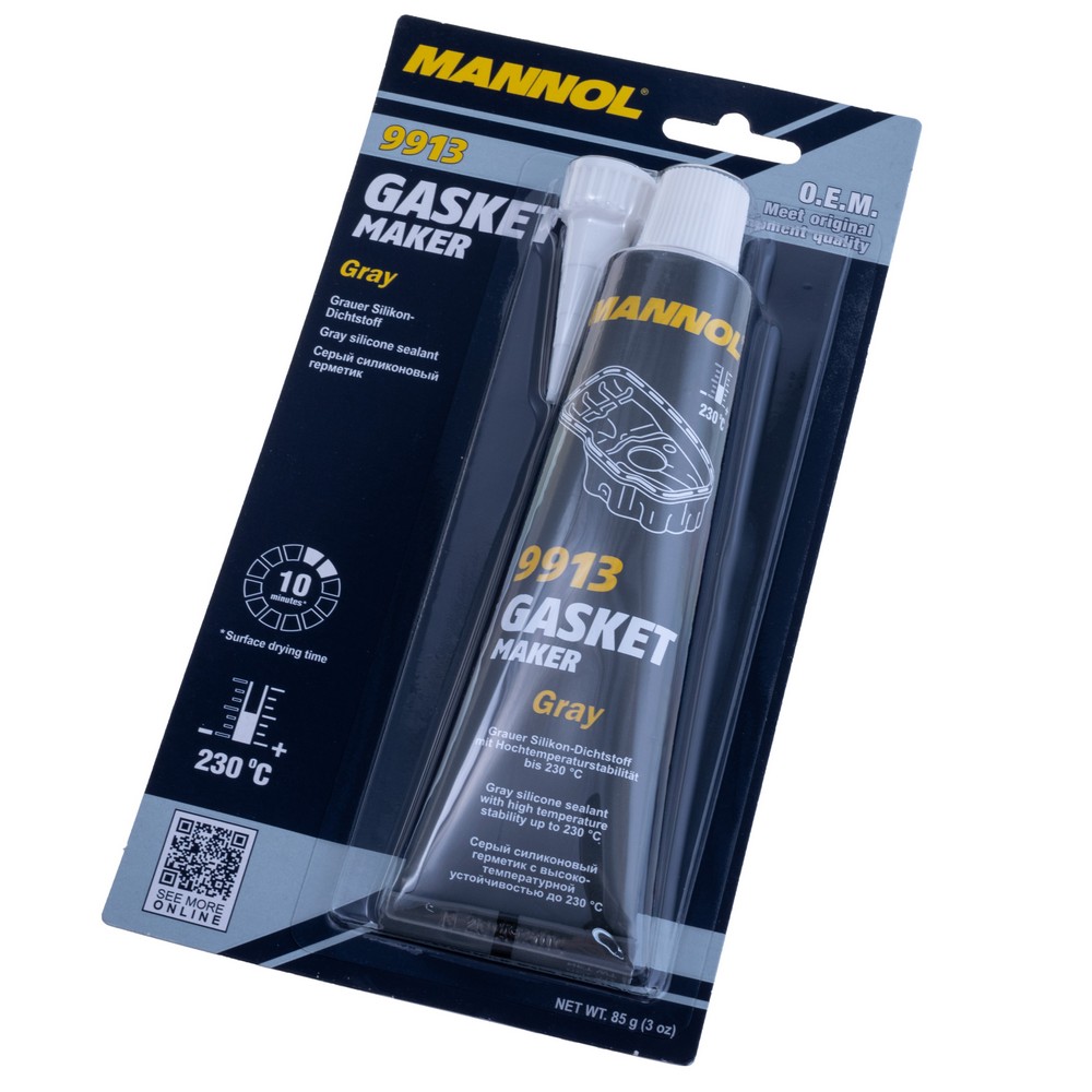 Герметик силіконовий Mannol 9911 Gasket Maker сірий