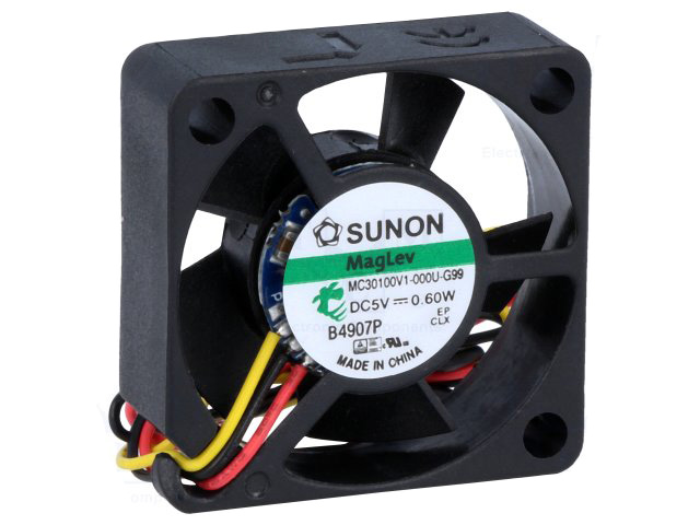 Вентилятор 30x30x10, 5V, (MC30100V1-G99) Вентилятор 30x30x10, 5V, (MC30100V1-G99)