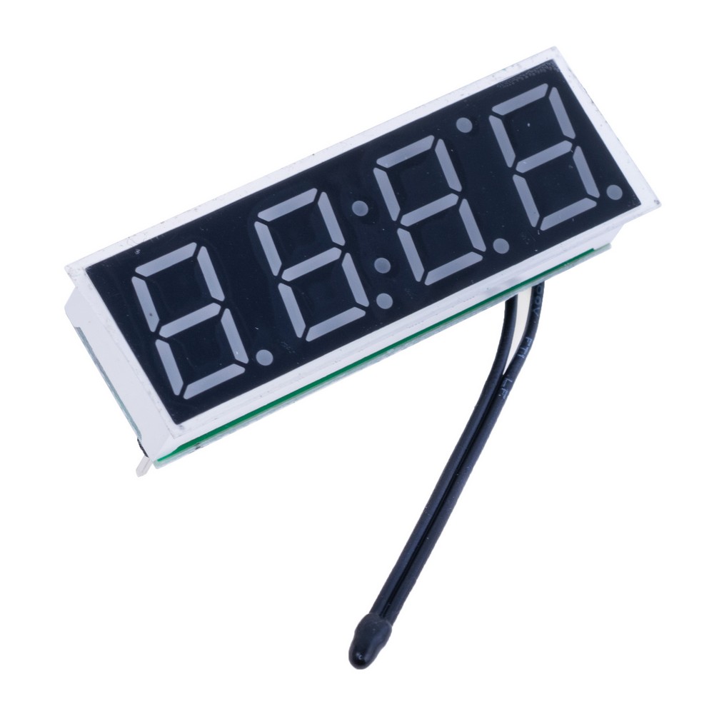 Модуль цифровий годинник, термометр, вольтметр, червоний RX8025T