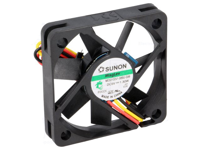 Вентилятор 50x50x10, 5V, (ME50100V1-G99) Вентилятор 50x50x10, 5V, (ME50100V1-G99)