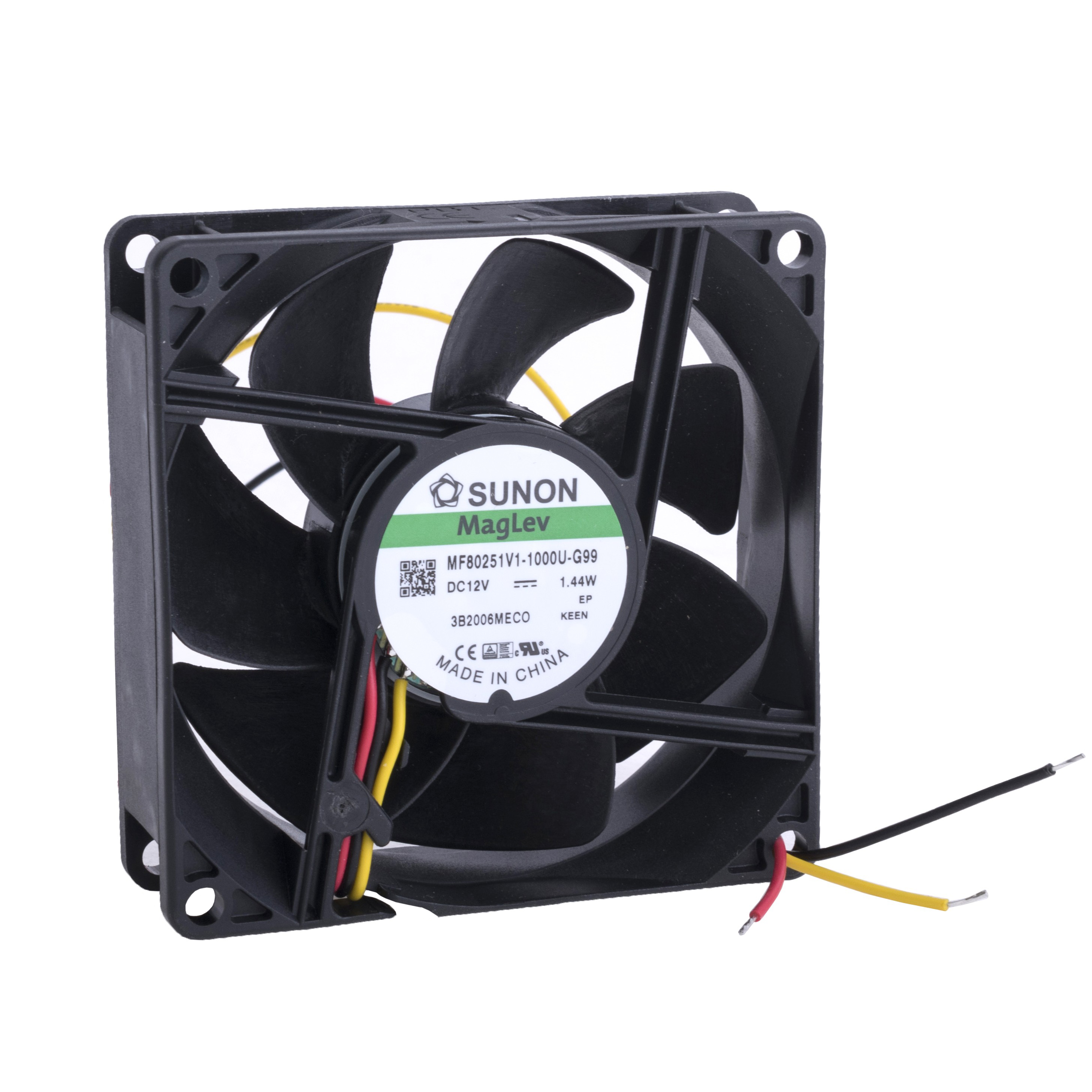 Вентилятор 80x80x25, 12V, MF80251V1-G99-A (MF80251V1-1000U-G99) Вентилятор 80x80x25, 12V, MF80251V1-G99-A (MF80251V1-1000U-G99)