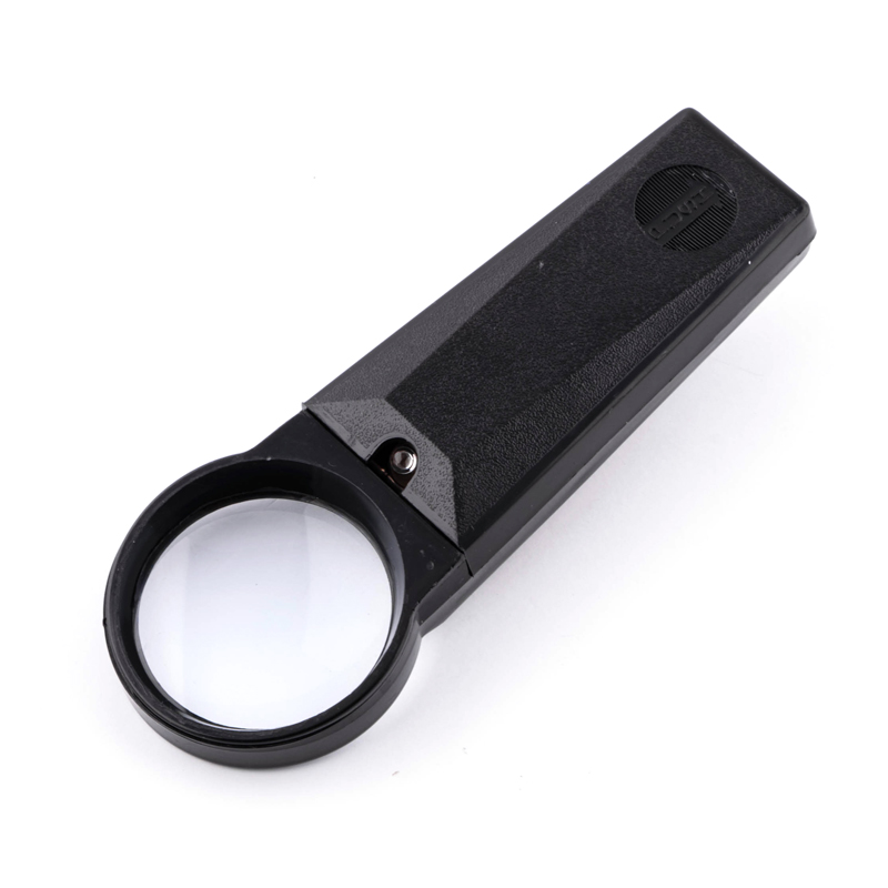 Hand-Lupe MG82012-L rund mit Hintergrundbeleuchtung, 5Х, Durchmesser-50mm Hand-Lupe MG82012-L rund mit Hintergrundbeleuchtung, 5Х, Durchmesser-50mm