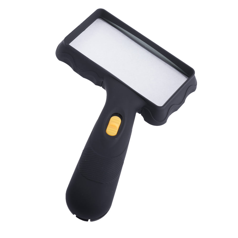 Hand Lupe Handfaltung MG84026A Zhongdi 2LED 2X neu 100х50mm Hand Lupe Handfaltung MG84026A Zhongdi 2LED 2X neu 100х50mm