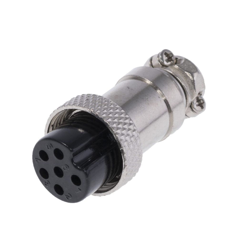 MIC326 Stecker für Mikrofon (6pin,  auf Kabel)