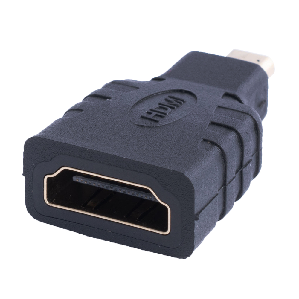 Переходник micro HDMI "папа" на HDMI "мама"