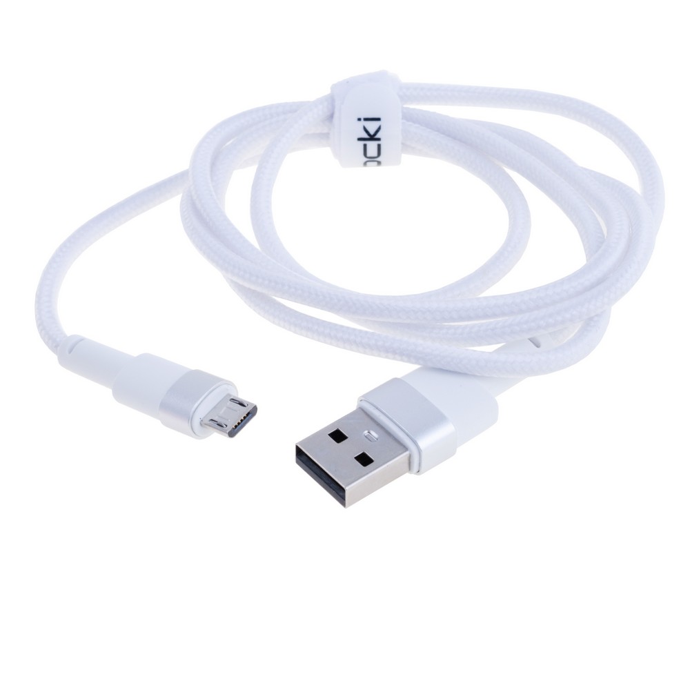 Провід micro USB білий 1м, TXCM-XK02