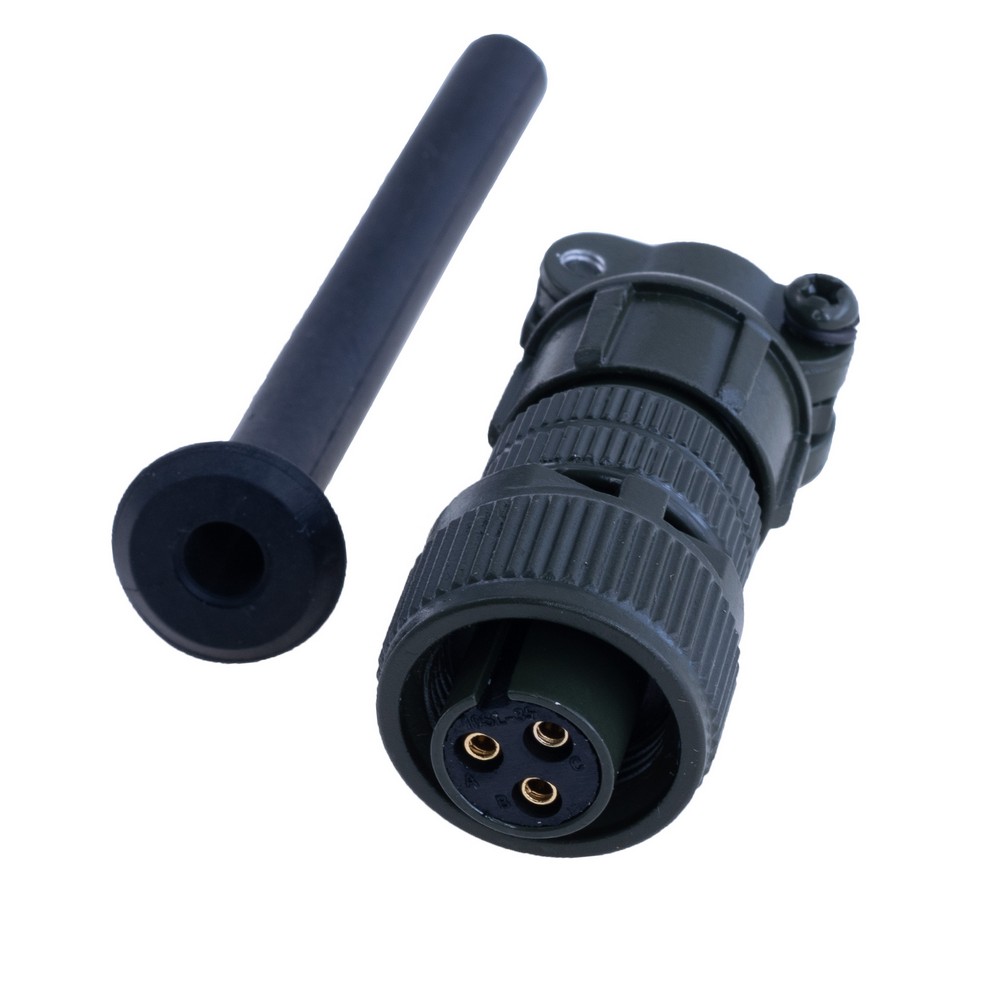 Роз'єм авіаційний MIL-C 5015 plug 3106-10SL-3S