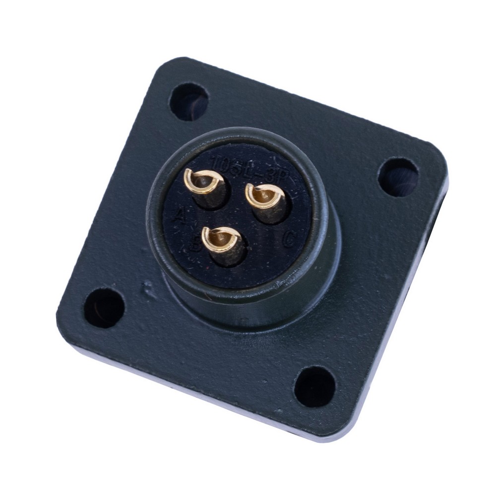 Роз'єм авіаційний MIL-C 5015 socket 3102A-10SL-3P