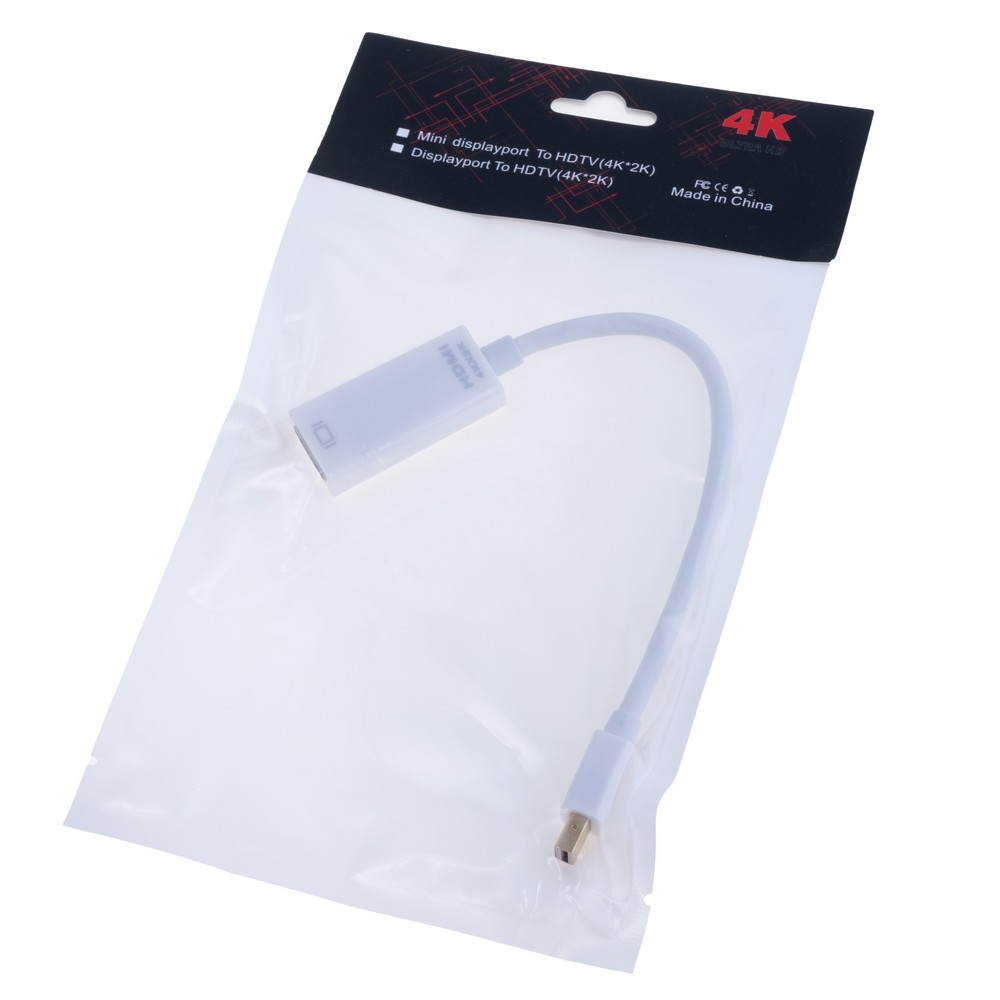 Adapter Mini DisplayPort -> HDMI 4K/1080P Adapter Mini DisplayPort -> HDMI 4K/1080P