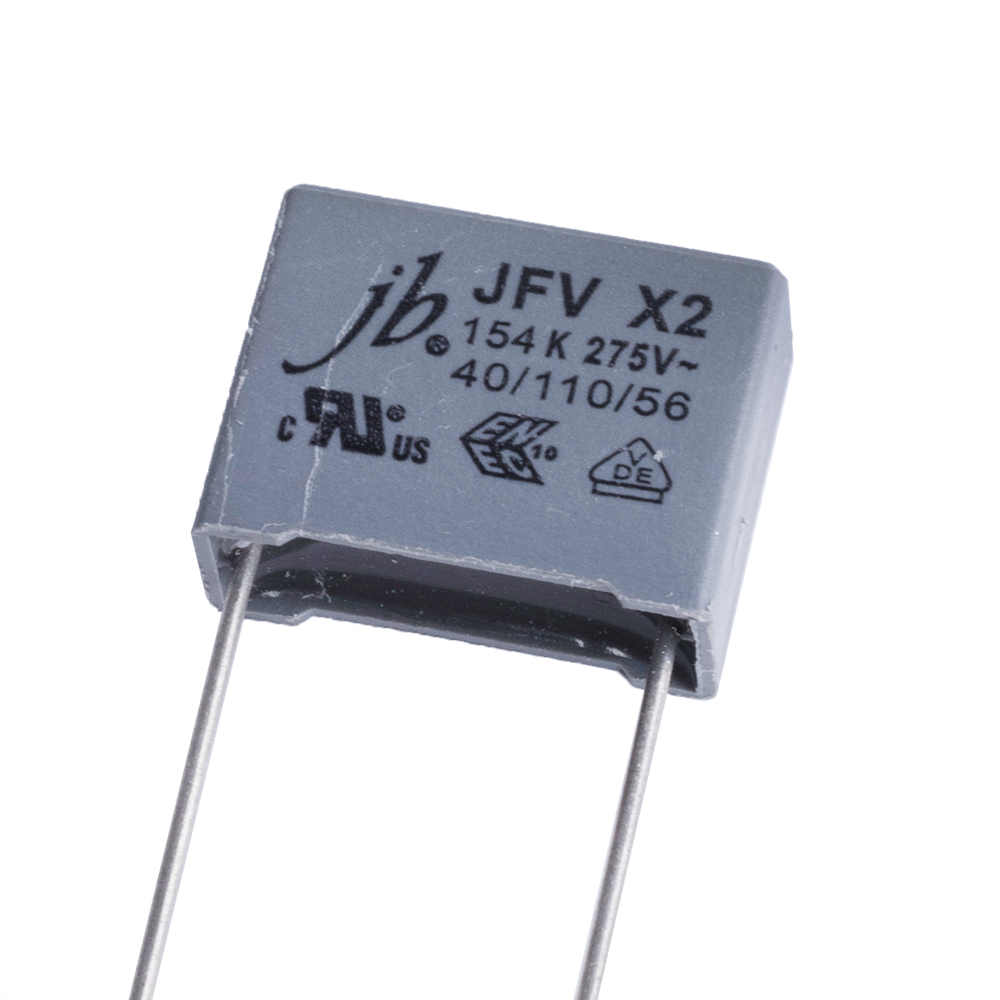 MKP(class X2) 150nF 275VAC 10% (JFV0A1154K150000B) MKP(class X2) 150nF 275VAC 10% (JFV0A1154K150000B)