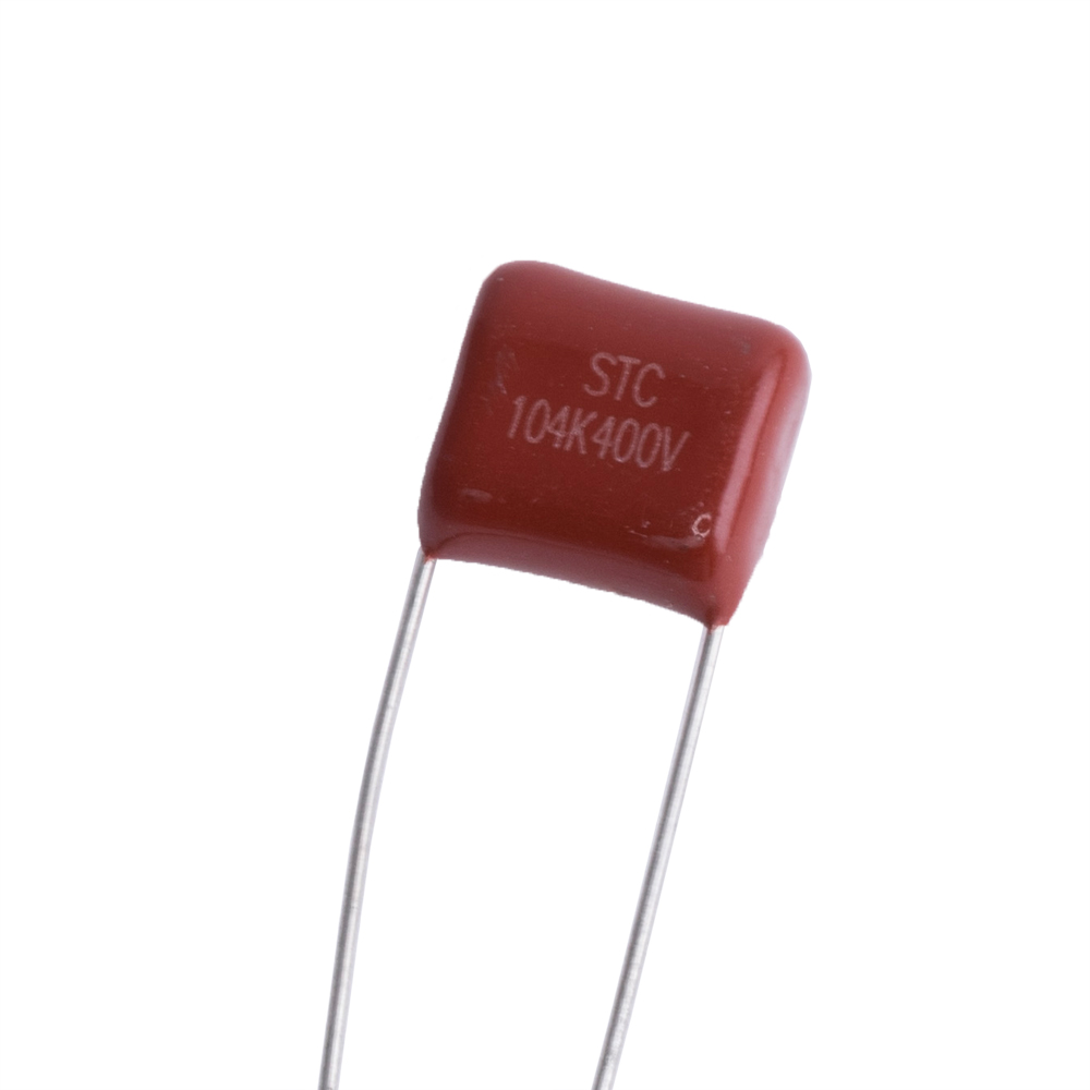 MKT 100nF 400VDC 10% P=10mm  (STCL21-104K2GL10)