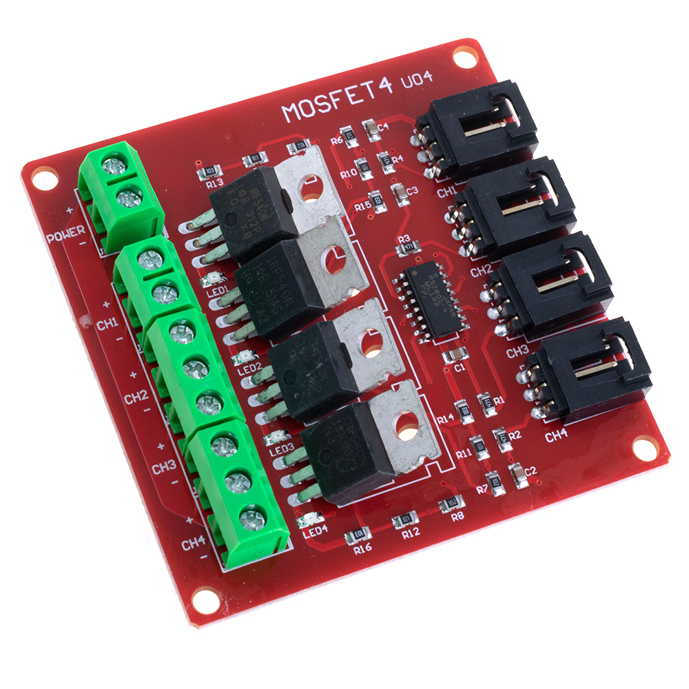 Модуль с 4х MOSFET IRF540