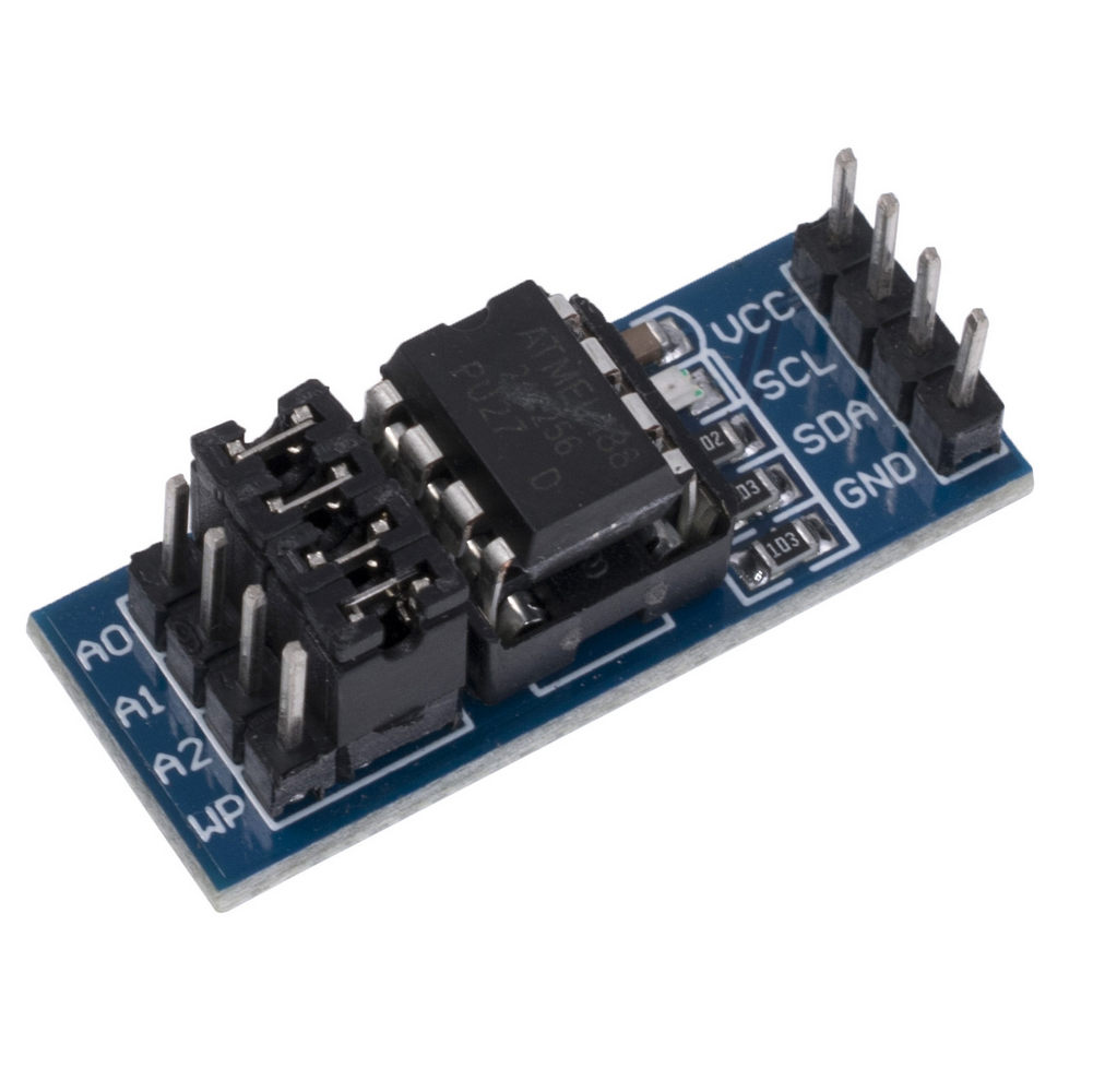 Модуль c EEPROM памятью AT24C256 Модуль c EEPROM памятью AT24C256