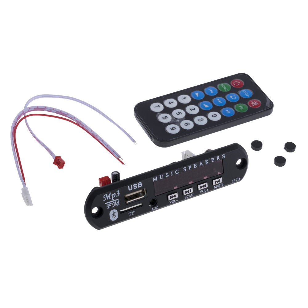 MP3 Modul №2  FM / USB / BLUETOOTH / SD / Fernbedienung