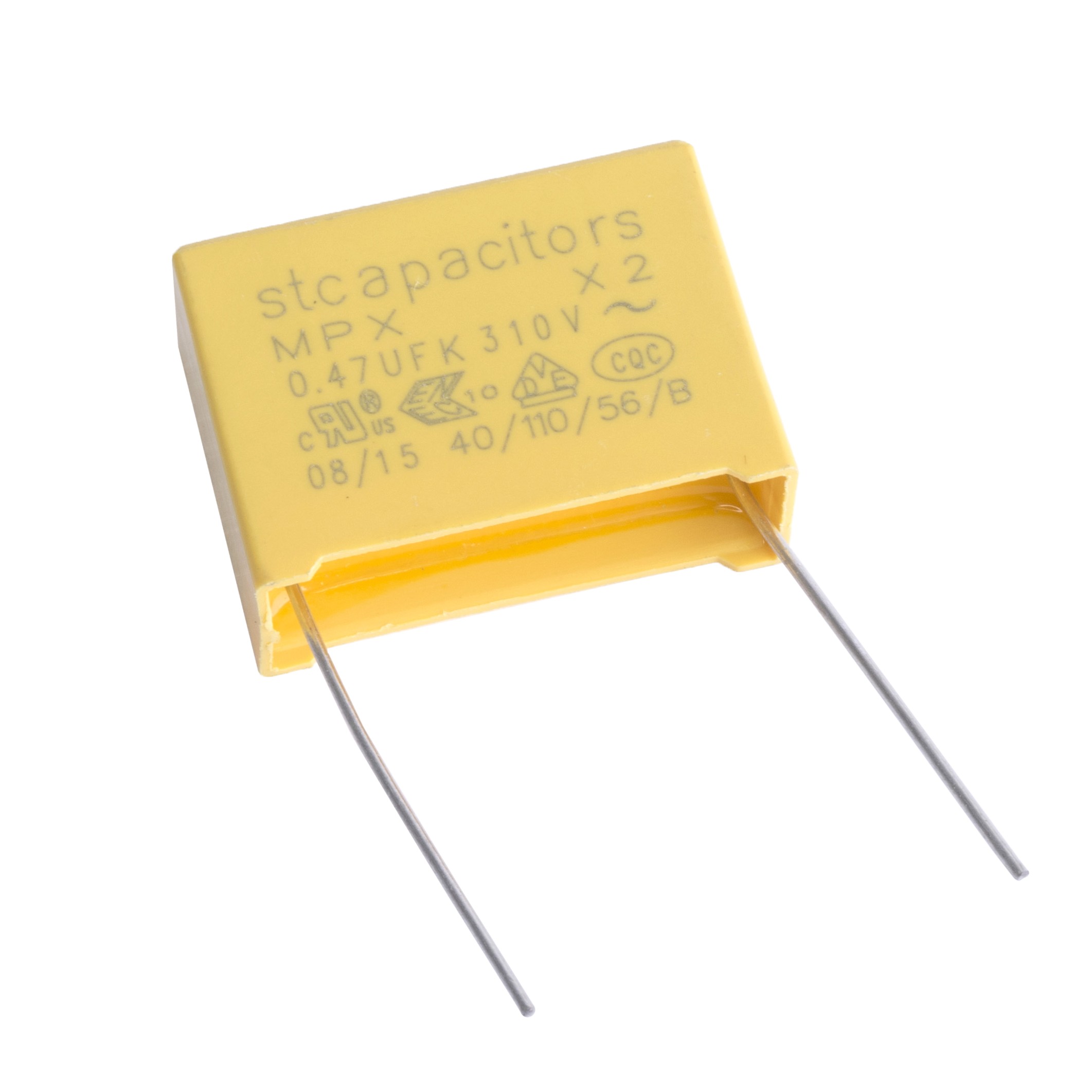 MPX 470nF 310V K(+/-10%), P=22,5mm, 10x19x26,5mm (KMKP470/310k22.5-STCAP) (конденсатор пленочный) MPX 470nF 310V K(+/-10%), P=22,5mm, 10x19x26,5mm (KMKP470/310k22.5-STCAP) (конденсатор пленочный)