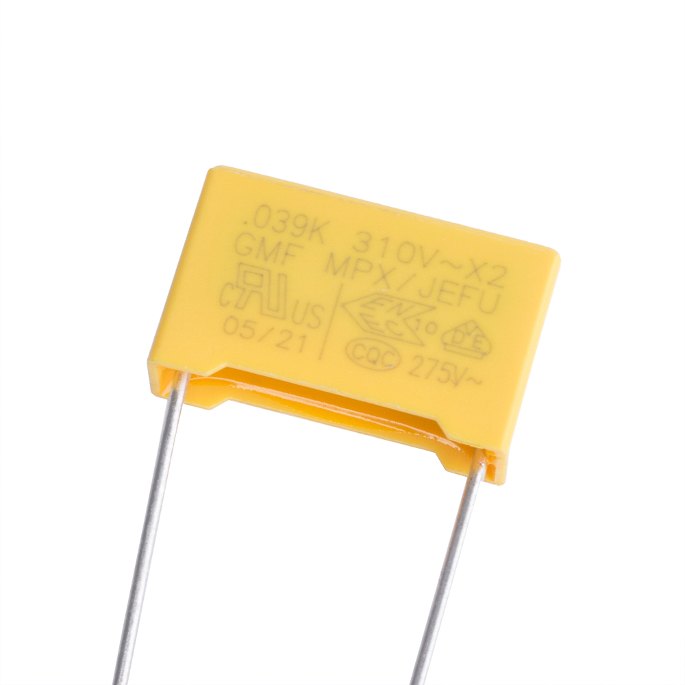 MPX(class X2) 39nF 310VAC K(+/-10%), P=15mm, 5x11x18mm (MPX393K2FB-Hitano) (конденсатор пленочный) MPX(class X2) 39nF 310VAC K(+/-10%), P=15mm, 5x11x18mm (MPX393K2FB-Hitano) (конденсатор пленочный)