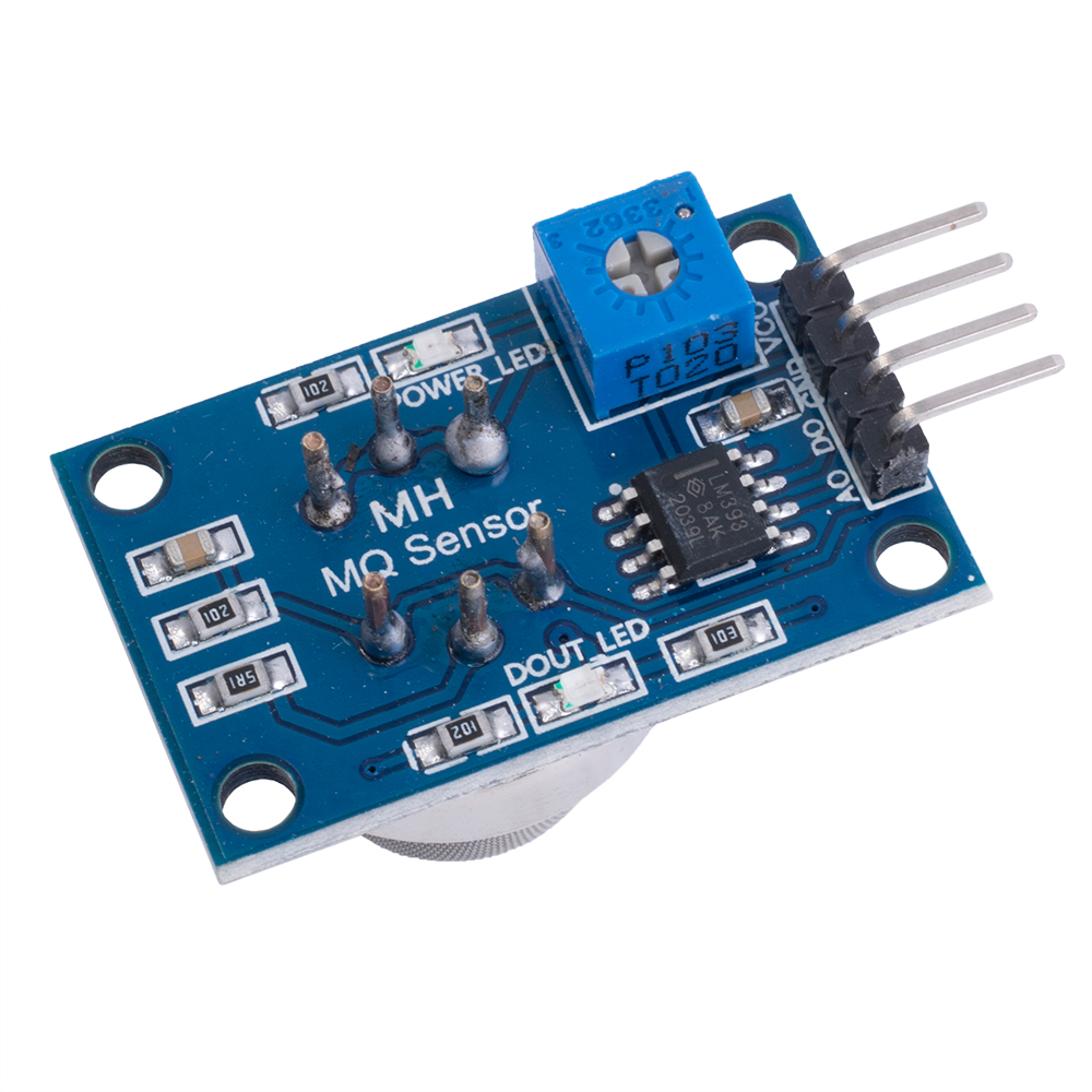 Gassensor MQ-2 für Arduino (Propan, Methan, n-Butan)