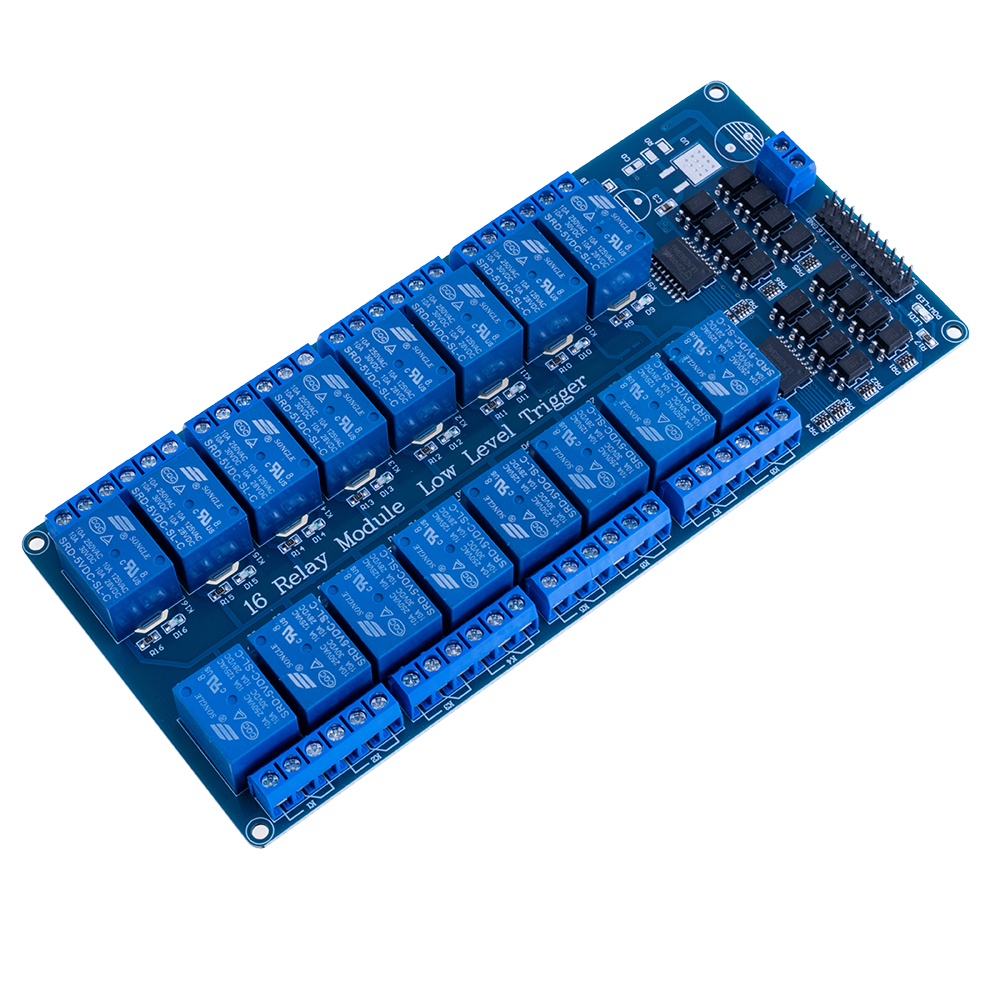 Модуль реле 16 каналов для Arduino 5VDC