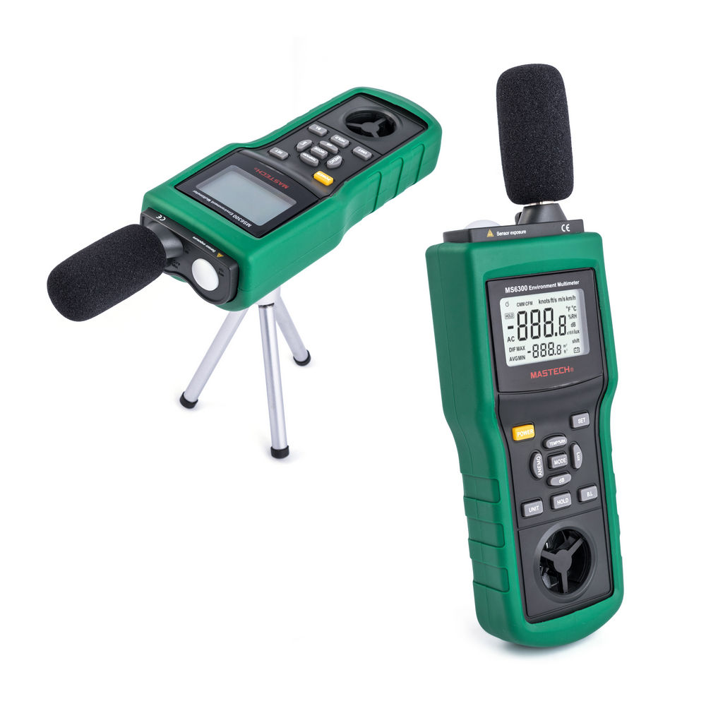 MS6300 Klima-Messgerät 6 in 1 Mastech MS6300 Klima-Messgerät 6 in 1 Mastech