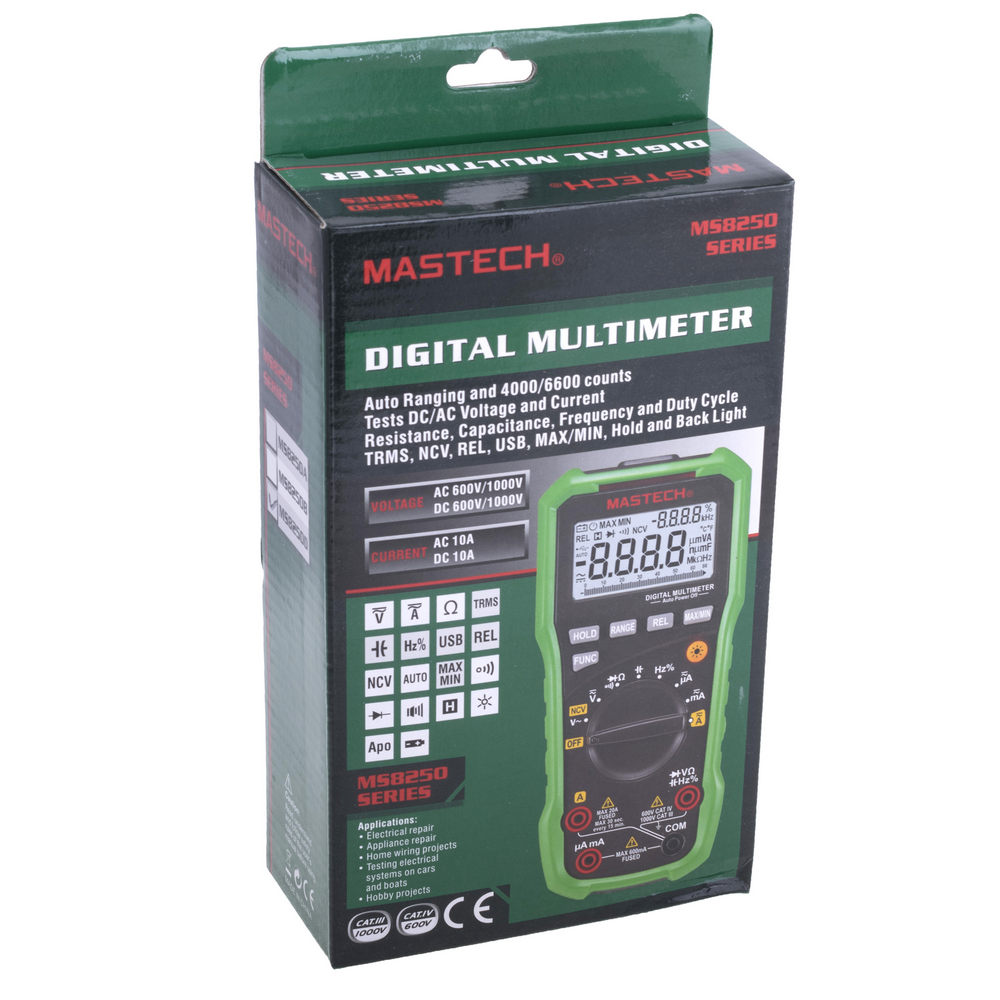 MS8250D Mastech Digital Profi Hand-Multimeter