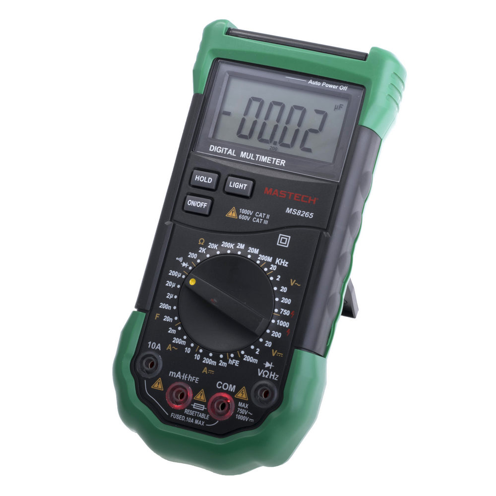 MS8265 Scharfes Digital Multimeter Mastech 20000 Counts Fehlbedienungswarnung