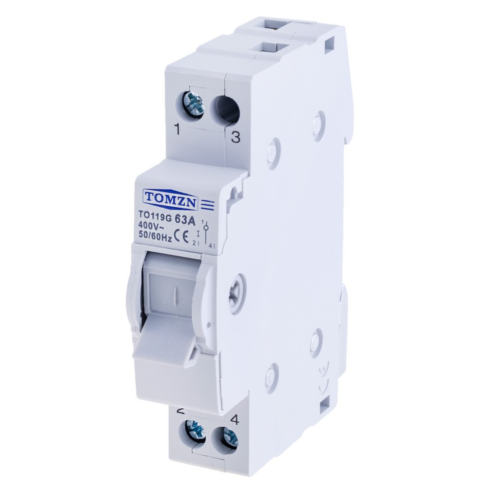 MTS Dual Power Manual Transfer Isolating Switch Interlock Circuit Breaker TO119G 63A(TOMZN) MTS Dual Power Manual Transfer Isolating Switch Interlock Circuit Breaker TO119G 63A(TOMZN)