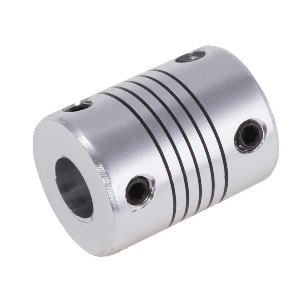 Муфта гибкая алюминиевая 8x8mm (flexible Shaft Coupler 8x8mm)