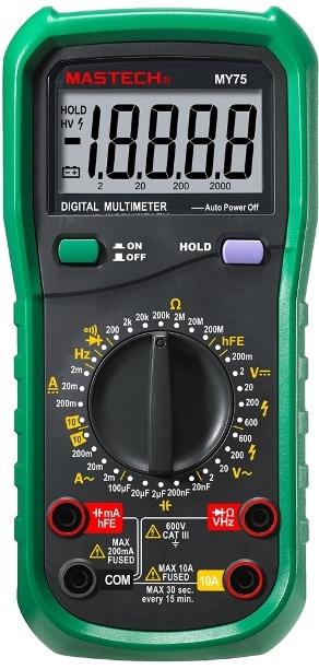 MY75CE10 Mastech Digital Profi Hand-Multimeter
