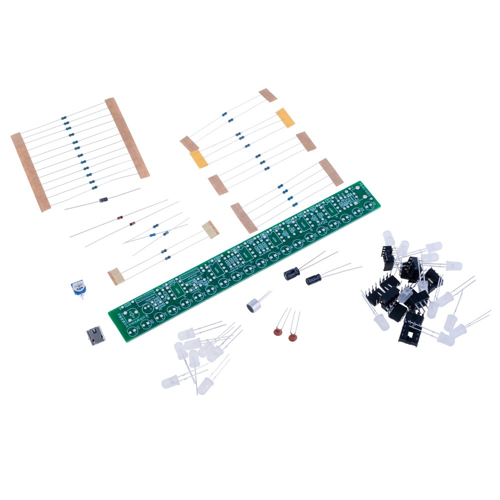 Набір для самостійного збирання, індикатор рівня гучності музики