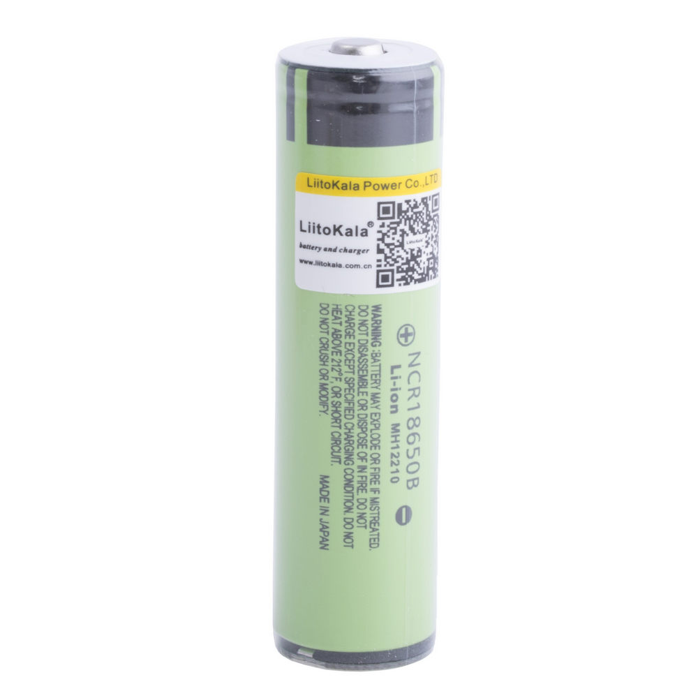 NCR18650B LI-Ion Akku LiitoKala 3,7V 3400mAh