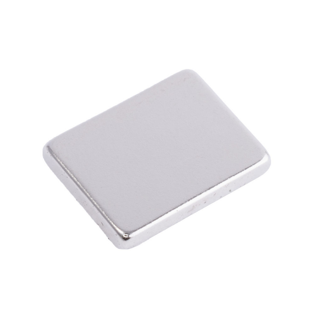 Магнит NdFeB, Блок 20 x 15 x 3 mm (N38), Ni+Cu+Ni (никель) Магнит NdFeB, Блок 20 x 15 x 3 mm (N38), Ni+Cu+Ni (никель)