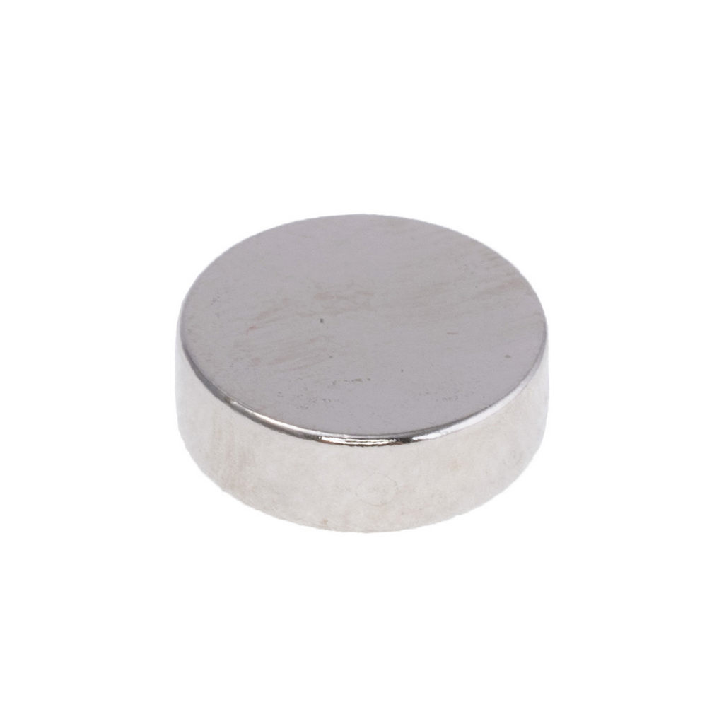 Магнит NdFeB, диск/цилиндр D12 x 4 mm (N38), Ni+Cu+Ni Магнит NdFeB, диск/цилиндр D12 x 4 mm (N38), Ni+Cu+Ni