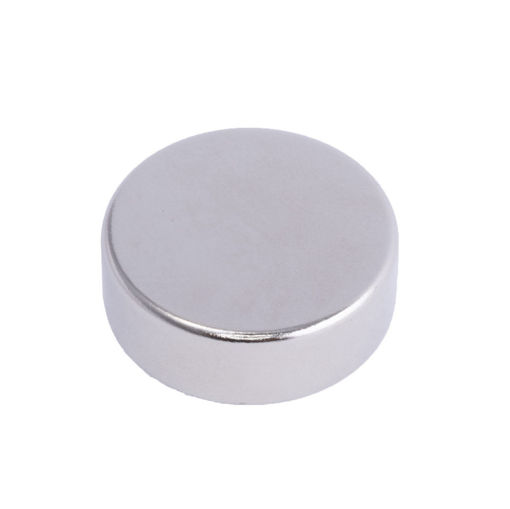 Магнит NdFeB, диск/цилиндр D22 х 8 mm (N38), Ni+Cu+Ni (никель) Магнит NdFeB, диск/цилиндр D22 х 8 mm (N38), Ni+Cu+Ni (никель)