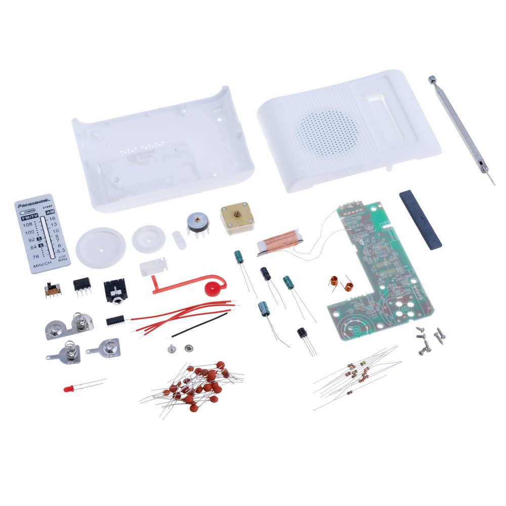 Набір для самостійного збирання, радіо приймач AM / FM моно із корпусом