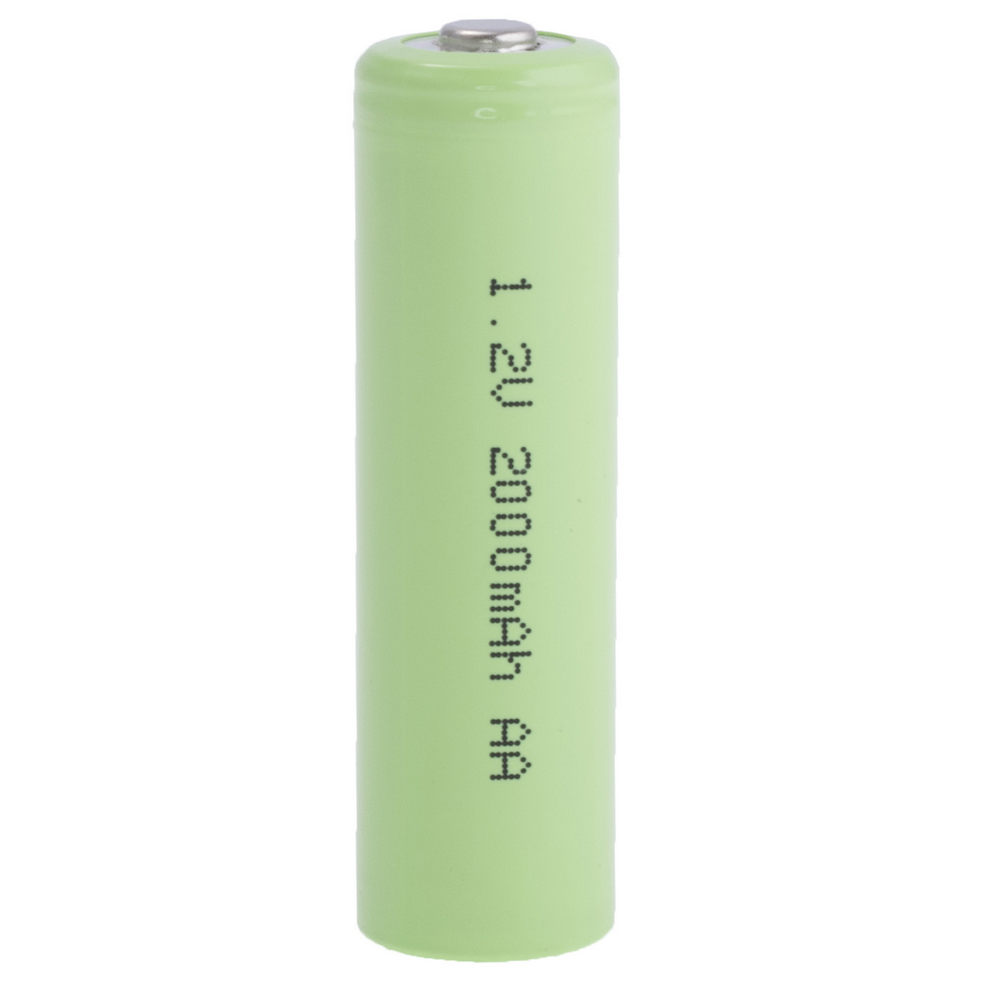NiMH Battery Cell 1.2V 2000mAh AA cusp top NiMH Battery Cell 1.2V 2000mAh AA cusp top