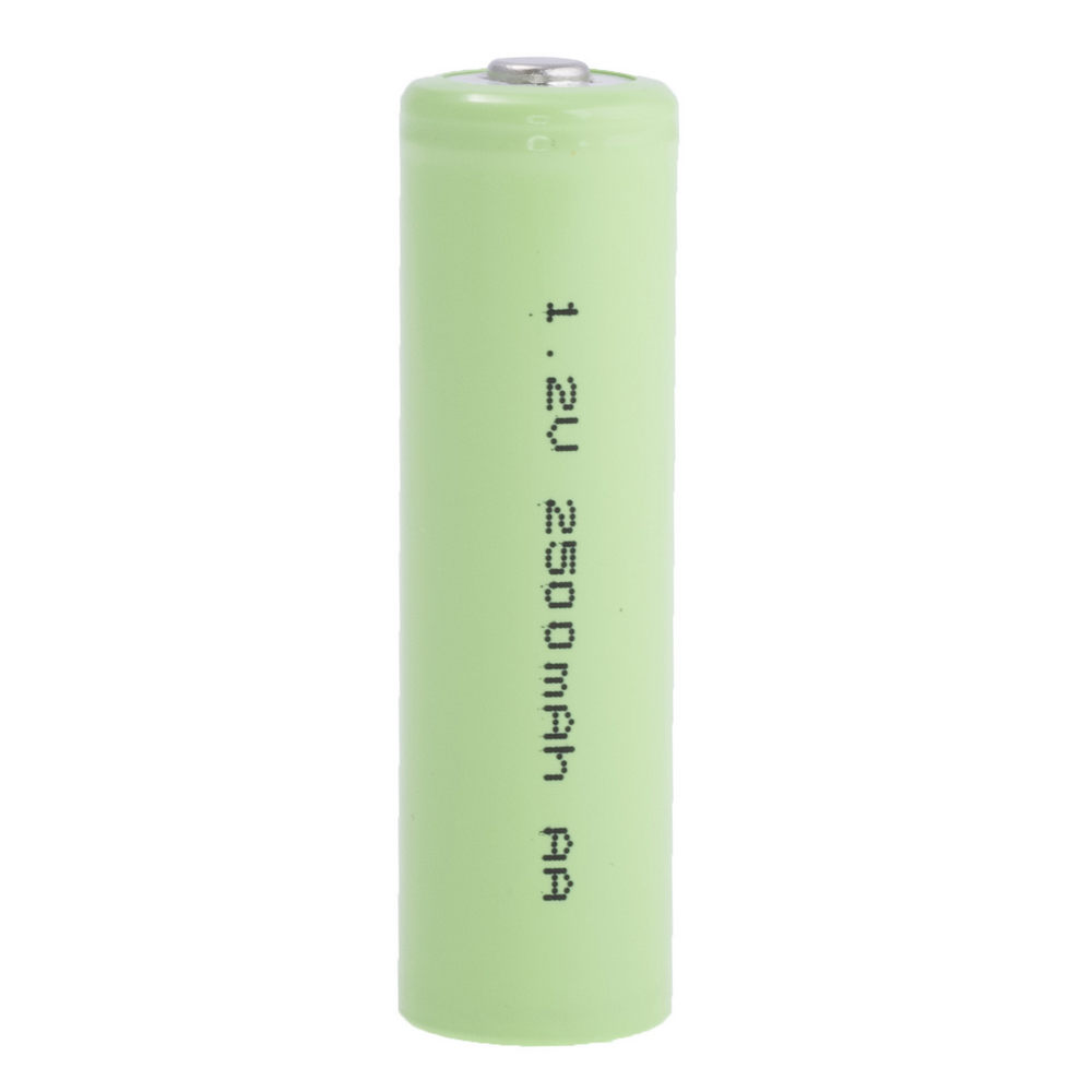 NiMH Battery Cell 1.2V 2500mAh AA cusp top