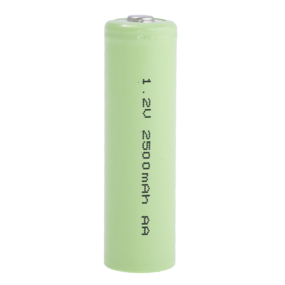 NiMH Battery Cell 1.2V 2500mAh AA cusp top NiMH Battery Cell 1.2V 2500mAh AA cusp top