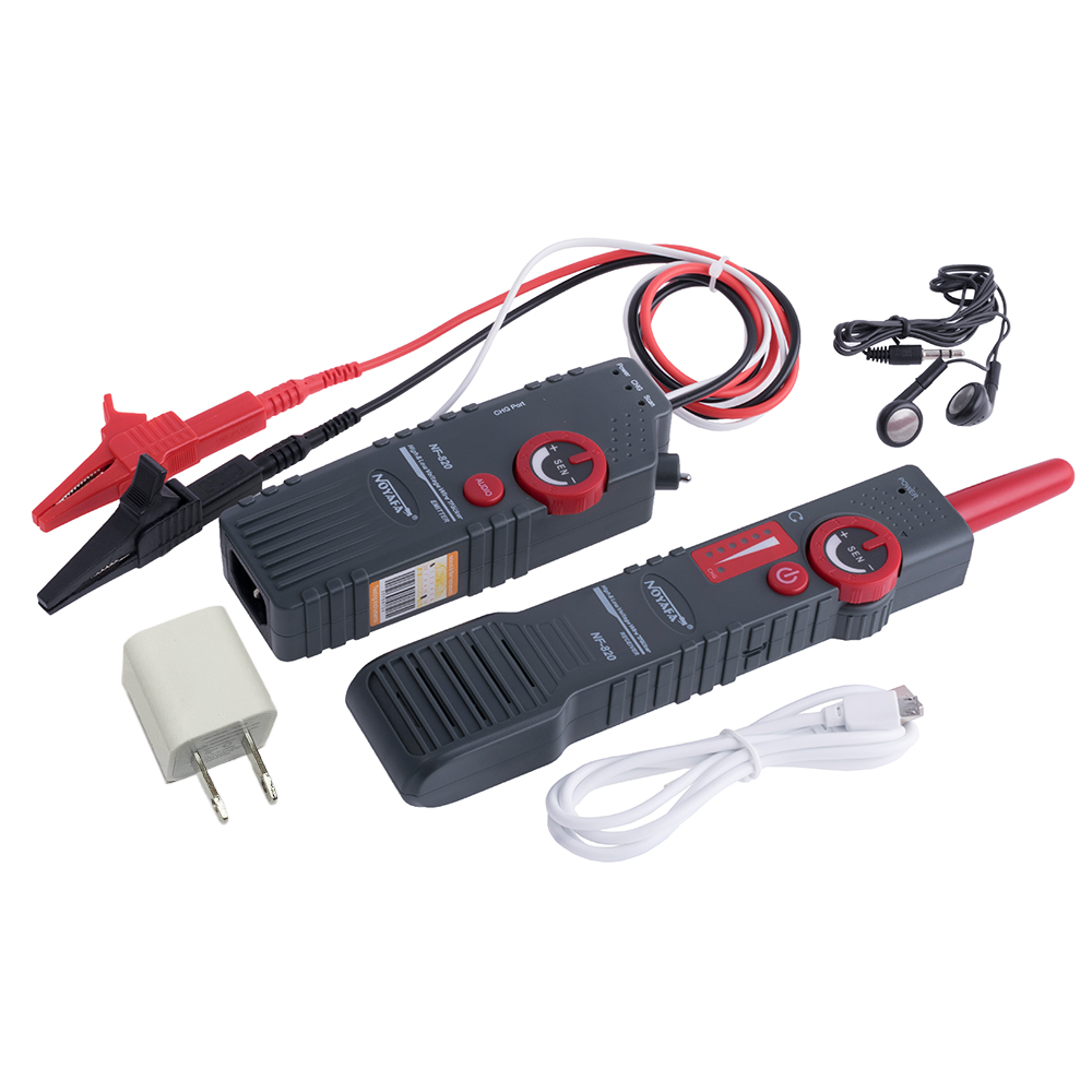 Noyafa NF-820 кабельний тестер, трасошукач (зарядне з US-вилкою) Noyafa NF-820 кабельний тестер, трасошукач (зарядне з US-вилкою)