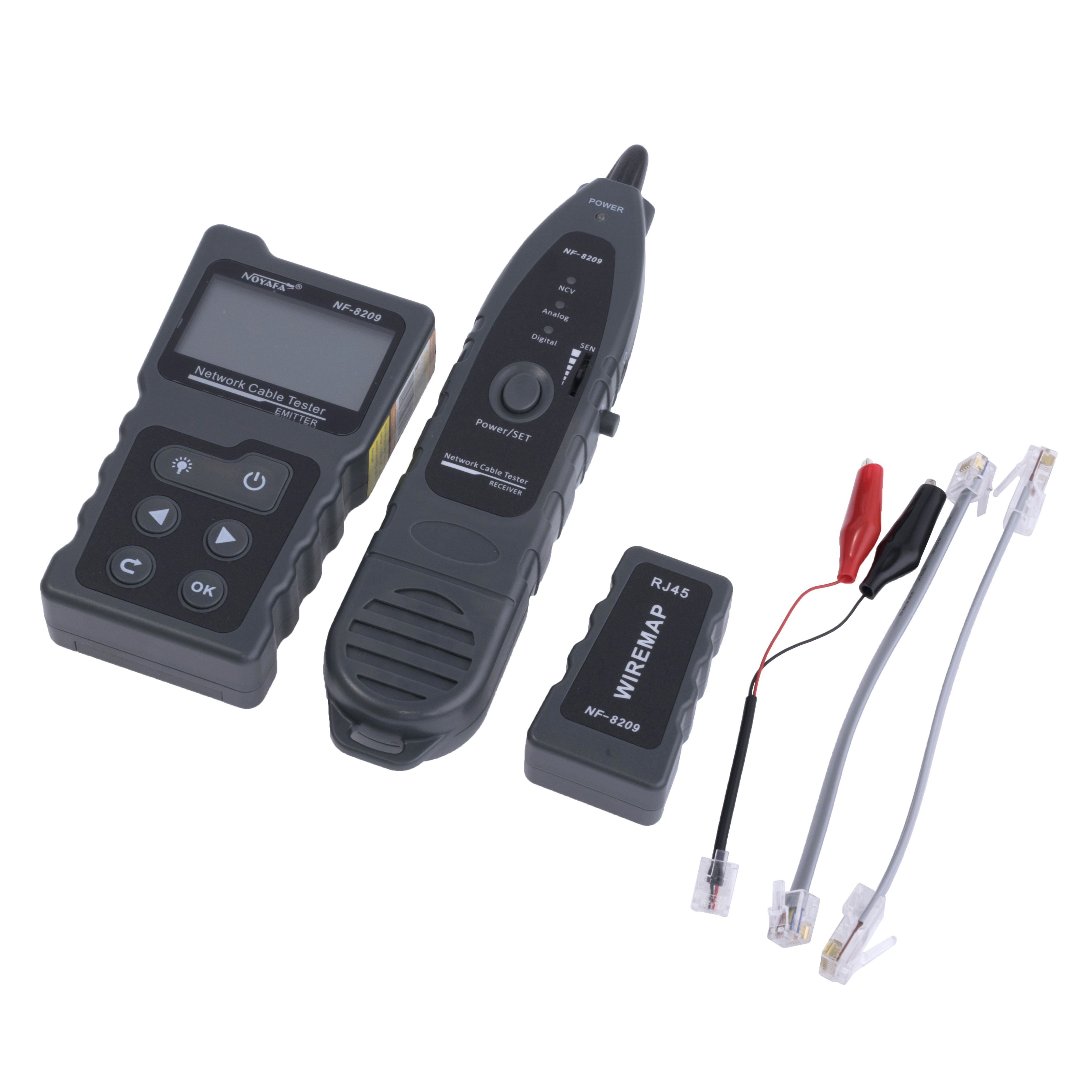 Noyafa NF-8209 Kabeltester, PoE-Tester Noyafa NF-8209 Kabeltester, PoE-Tester