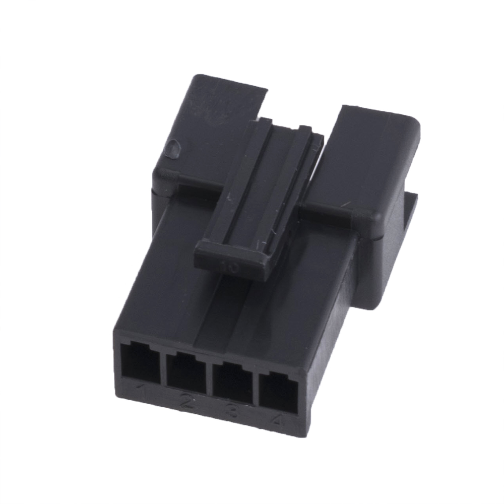 NPPG-04 Stecker; Draht-Draht; "Mannchen"; PIN:4; ohne Kontakte; 2,5mm; NPP NPPG-04 Stecker; Draht-Draht; "Mannchen"; PIN:4; ohne Kontakte; 2,5mm; NPP
