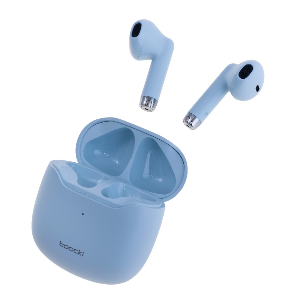 Kopfhörer Bluetooth 5.3 HiFi, hellblau, TTWS-V0802 Kopfhörer Bluetooth 5.3 HiFi, hellblau, TTWS-V0802