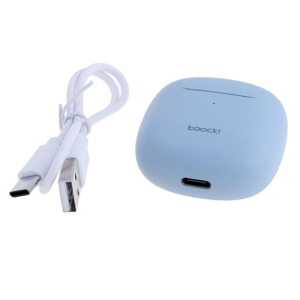Kopfhörer Bluetooth 5.3 HiFi, hellblau, TTWS-V0802 Kopfhörer Bluetooth 5.3 HiFi, hellblau, TTWS-V0802