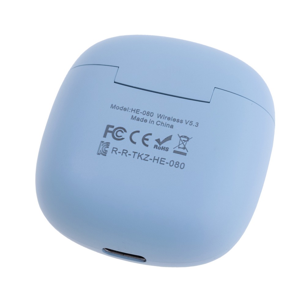 Kopfhörer Bluetooth 5.3 HiFi, hellblau, TTWS-V0802 Kopfhörer Bluetooth 5.3 HiFi, hellblau, TTWS-V0802