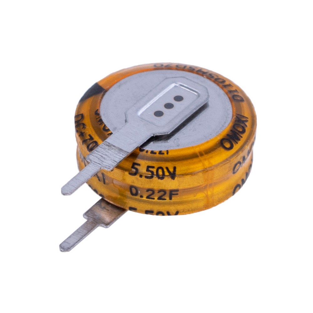 Іоністор 0,22F 5,5V ODCS5R5224V OMOXI Іоністор 0,22F 5,5V ODCS5R5224V OMOXI