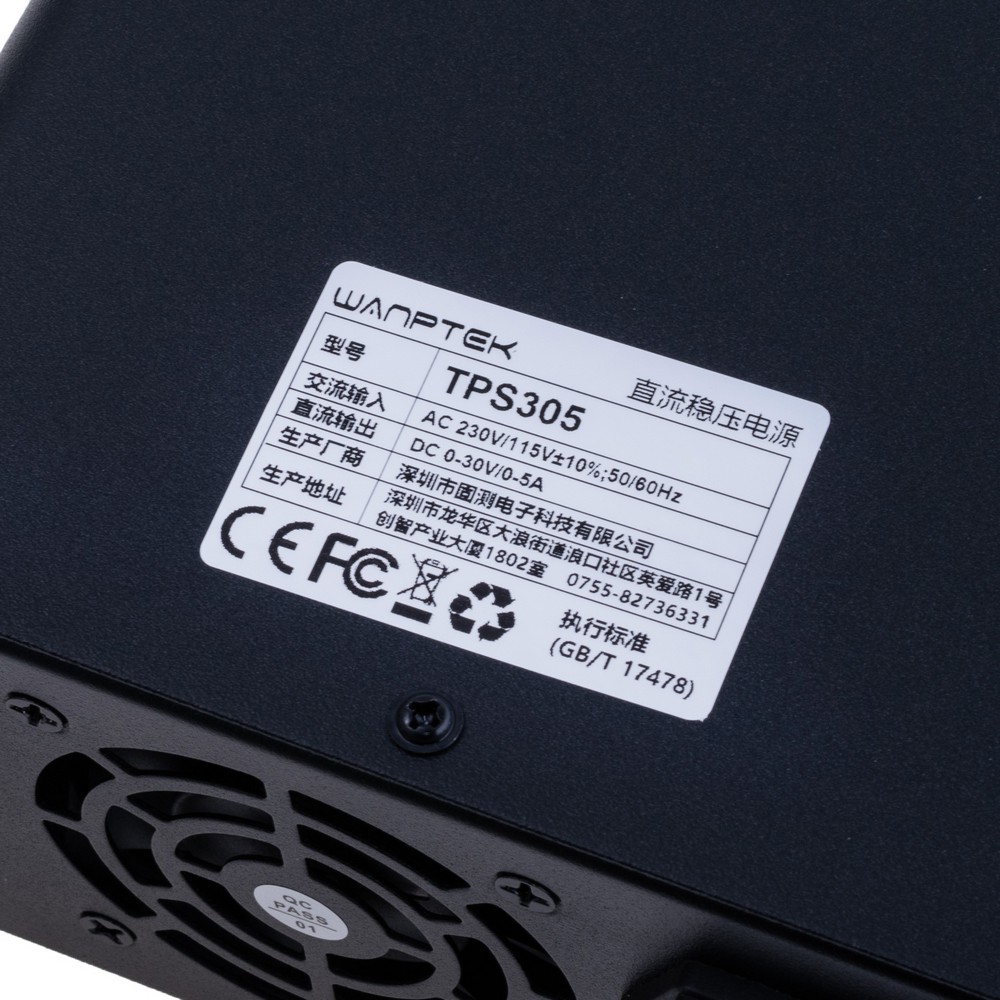 Labornetzteil einkanalig 30V/5A, TPS305 Labornetzteil einkanalig 30V/5A, TPS305